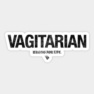 VAGITARIAN Sticker
